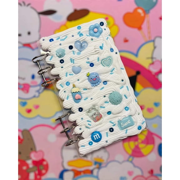 Blue Razzle Decoden Cream Acrylic Binder