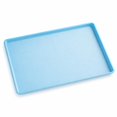 Blue Rectangular Polypropylene Bakery Display Tray, NSF Listed, Full ...
