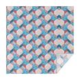 thumbnail image 1 of Blue Red Checkered Pattern Square Tablecloth,Waterproof Square Table Cover,Wipeable Spillproof Washable Table Cover for Home Kitchen Party Decor 42"X42"(107x107cm), 1 of 6