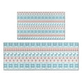 thumbnail image 1 of Blue and Red Christmas Pattern Kitchen Rugs Sets Of 2,Anti Fatigue Kitchen Mat Rugs Non Slip Washable,Decorative Kitchen Floor Mats for Kitchen,Sink,Laundry,17"x30"+17"x47", 1 of 7