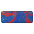 thumbnail image 1 of Blue Red Gold Marble Pattern Kitchen Rug Mat,Kitchen Runner Rugs Non Skid Washable,Decorative Kitchen Floor Mats for Kitchen,Sink,Laundry,17"x47.2", 1 of 7