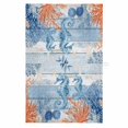 thumbnail image 1 of Blue Red Seahorse Coastal 1 Pack Kitchen Towel, Water Absorbent Dish Towel, Blue Wood Beach Coral Nautical Decorative Hand Towels - Quick Drying Cloth for Cooking Baking, 18x28 Inch, 1 of 8