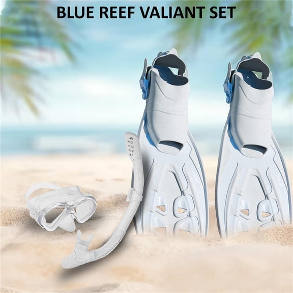 Blue Reef Sentinel Set Small/Medium in White