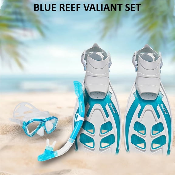 Blue Reef Sentinel Snorkeling Set Small/Medium Turquoise