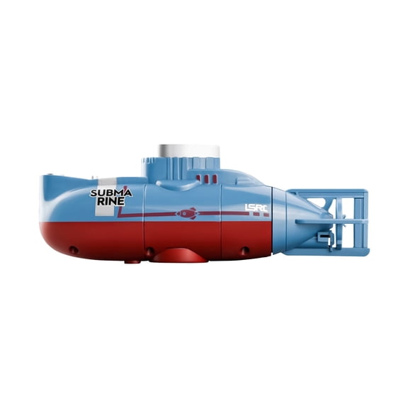 Blue Remote Control Submarine Toy With Twin Motor Propulsion, Usb Charging, For Pool Or Bathtub Play