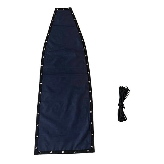 Blue Replacement Seat Cloth for Textilene Hanging Swing Chair - 64x197x23CM