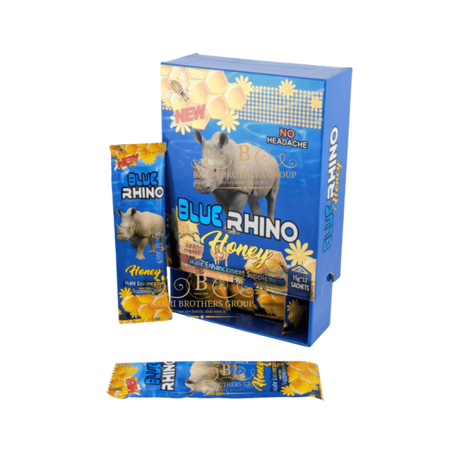 Blue Rhino Halal Honey Sachets Male Enhancement 1 Box (15g Each ...
