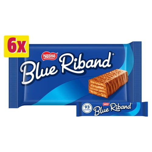 Blue Riband Biscuit Bars Multipack 6 x 18g, British Import (Pack of 3)