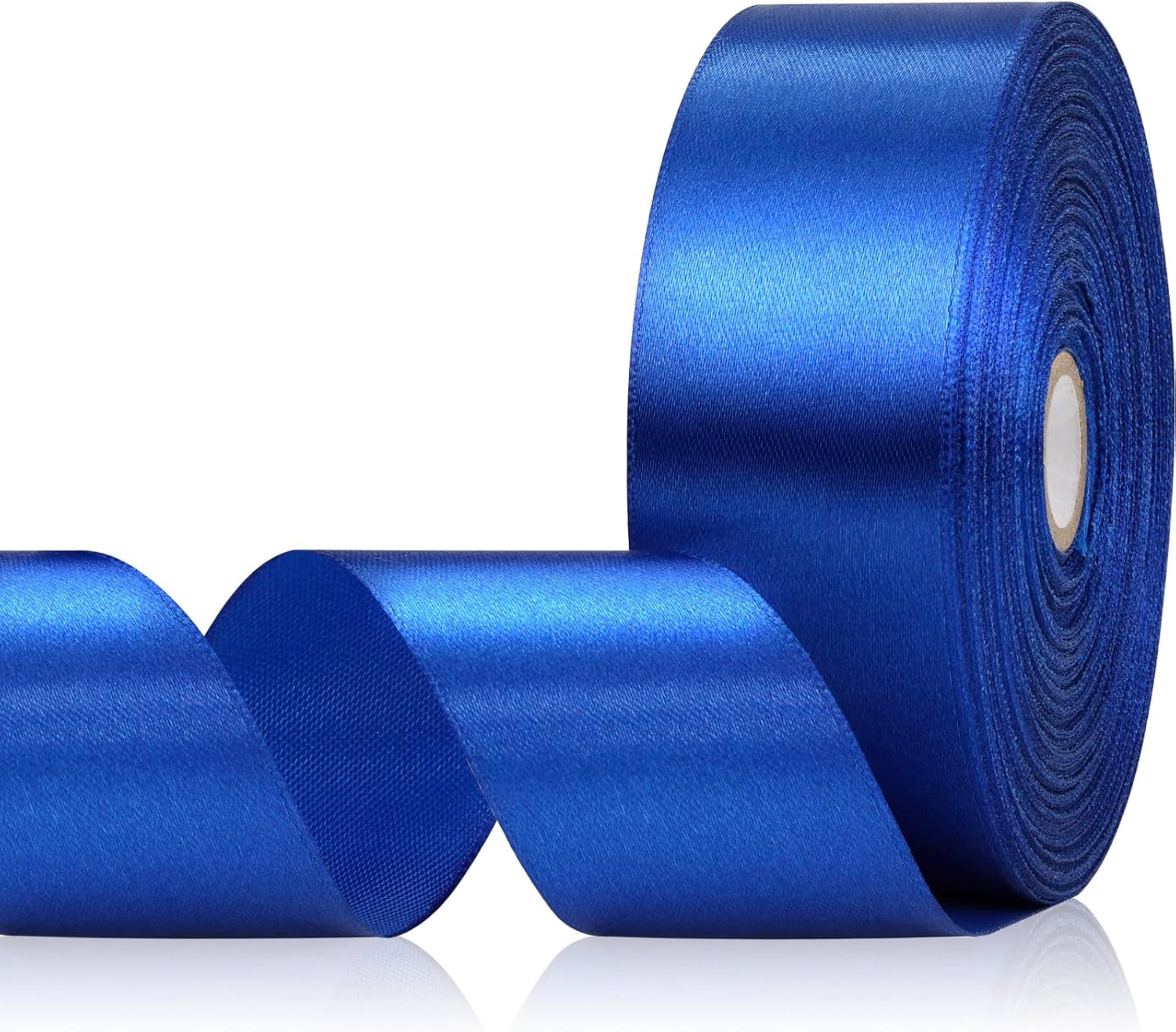 Blue Ribbon 1-1/2 Inch x 60 Yards, Royal Blue Satin Ribbon for Crafts ...