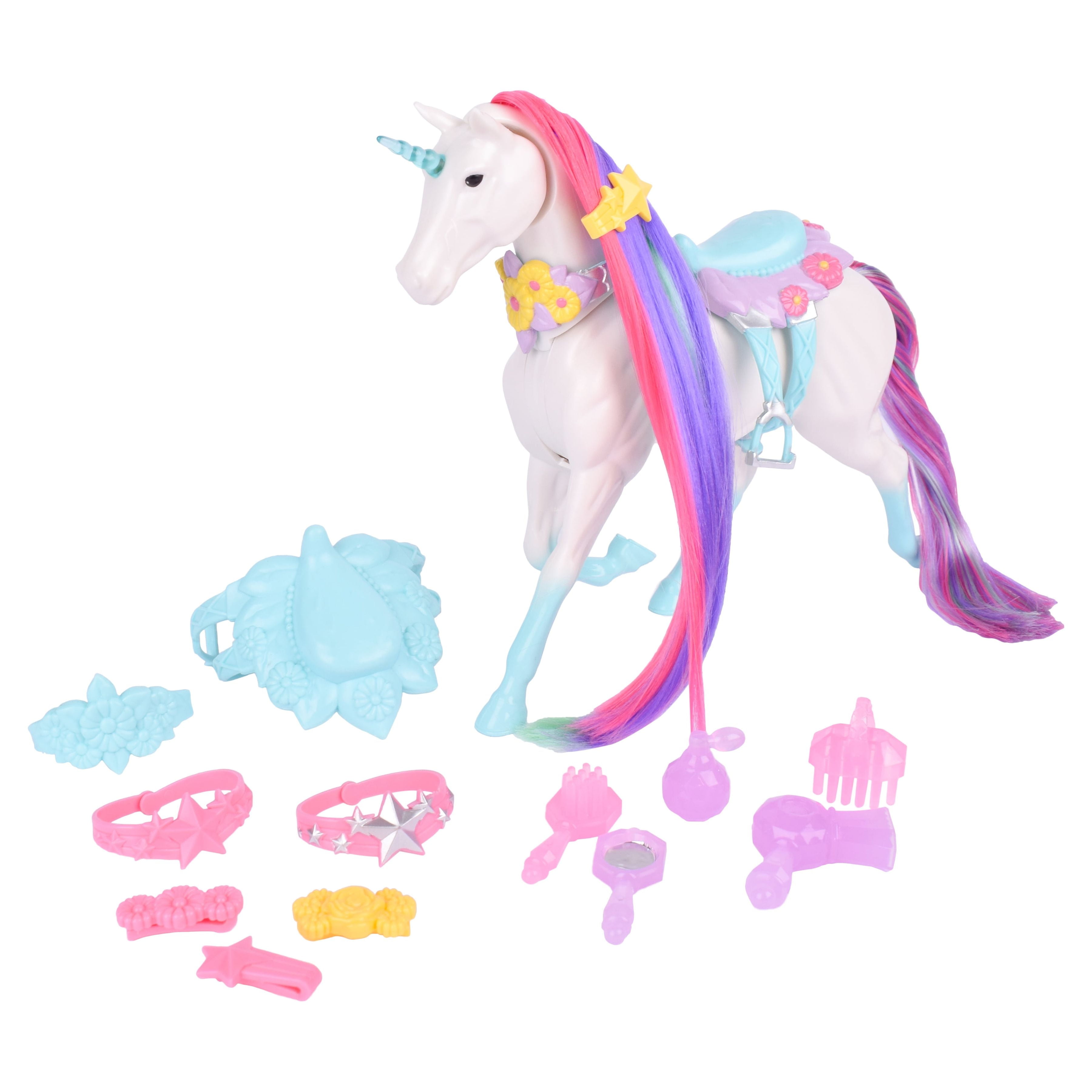 mako 　P. Unicorn    ユニコーン Blue Ribbon Champions Unicorn Grooming Set - Fantasy Toy Horse