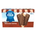 thumbnail image 1 of Blue Ribbon Classics English Toffee Coated With Chocolate Flavor and Toffee Pieces Frozen Dessert Treat Bar, 24 fl oz, 12 pack, 1 of 13