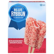 Blue Ribbon Classics Strawberry Shortcake Frozen Dessert Bar, 36 fl oz 12 Pack