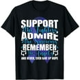 thumbnail image 1 of Blue Ribbon Colon Cancer Survivor T-Shirt, 1 of 4
