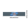 thumbnail image 1 of Blue Ribbon Design Happy Father's Day Banner Decorative Festive Display for Father's Day Celebration Family Gathering, 1 of 8