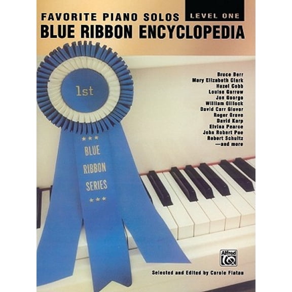 Pre-Owned Blue Ribbon Encyclopedia Favorite Piano Solos: Level 1 (Paperback) 076921827X 9780769218274