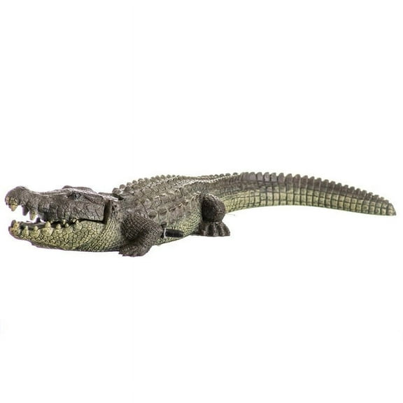 Blue Ribbon Exotic Environments Bubbling Alligator Aquarium Ornament - DS