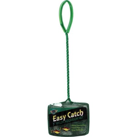 Blue Ribbon Pet Easy Catch Coarse Nylon Aquarium Net [Aquarium, Nets] 1 count (3"W Net)