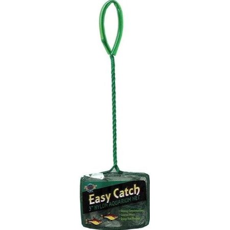 Blue Ribbon Pet Easy Catch Coarse Nylon Aquarium Net [Aquarium, Nets] 1 count (6"W Net)