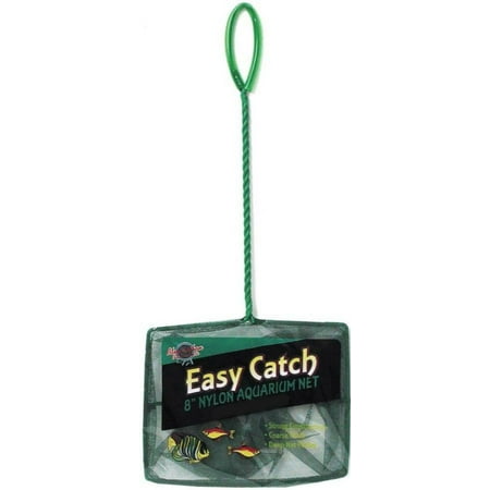 Blue Ribbon Pet Easy Catch Coarse Nylon Aquarium Net [Aquarium, Nets] 1 count (8"W Net)