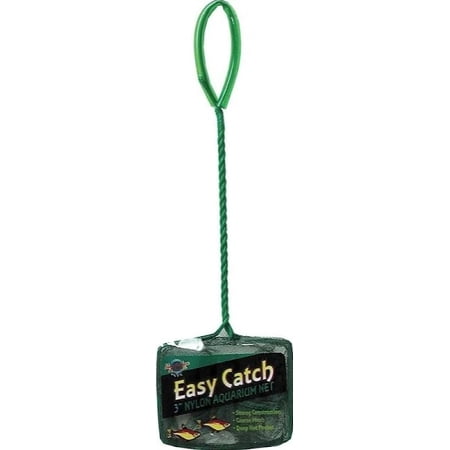 Blue Ribbon Pet Easy Catch Coarse Nylon Aquarium Net - Strong Construction, Fine Mesh, Deep Net Pocket