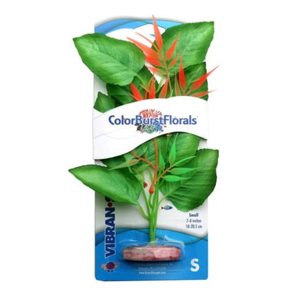Blue Ribbon Pet Products CB-233-GR Colorburst Florals Marshwood Silk Style Plant, Green - Small