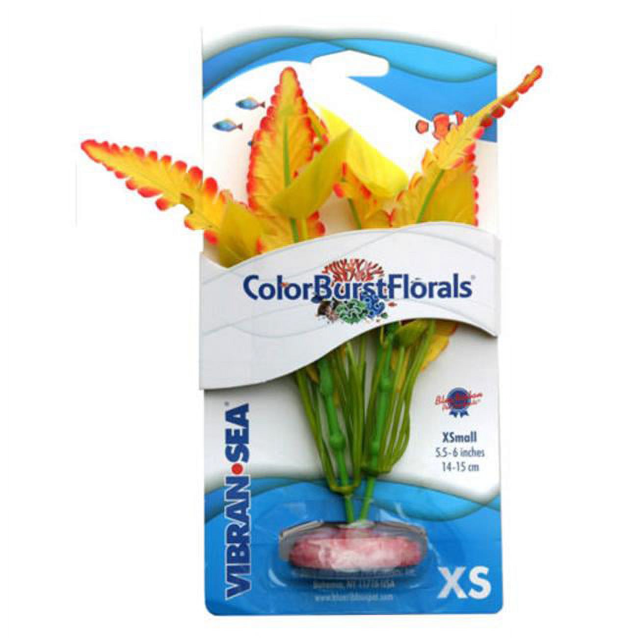 Blue Ribbon Pet Products Colorburst Florals Ferndale Silk Style Plant ...
