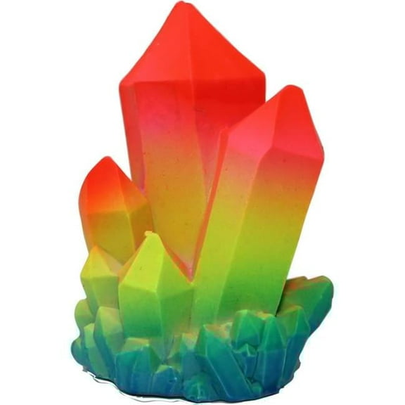 Blue Ribbon Pet Products EE-1913 2.75 x 2.5 x 3.75 in. Exotic Environments Crystal Cave Rainbow