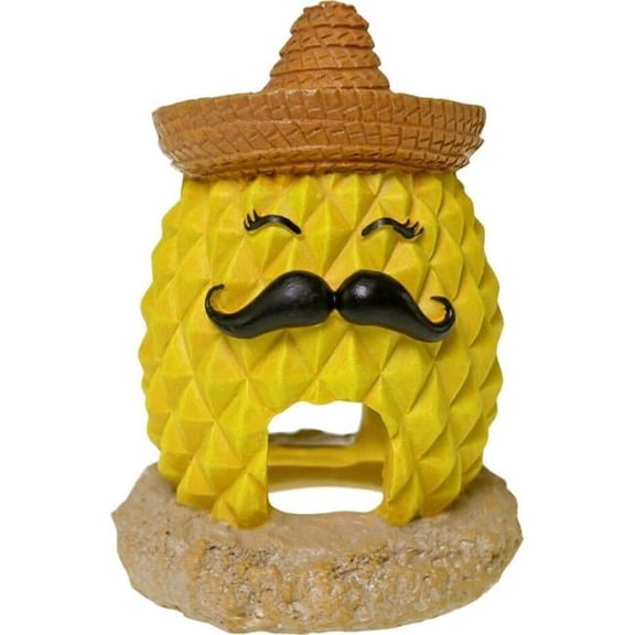 Blue Ribbon Pet Products EE-1935 Exotic Environments Pineapple Sombrero - Small