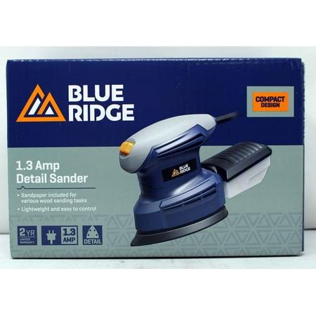 Blue Ridge 1.3 Amp Compact Detail Sander Blue 1 Count
