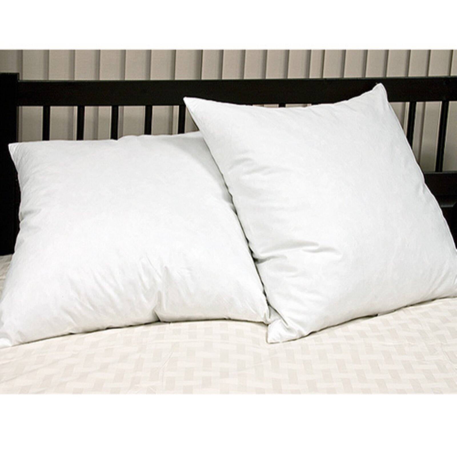 Downlite Hotel 230 TC 25/75 White Duck Down Feather Blend Hotel Pillow - Standard