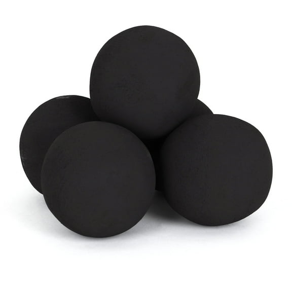 Ceramic Fire Ball Set - 5" 6 pack