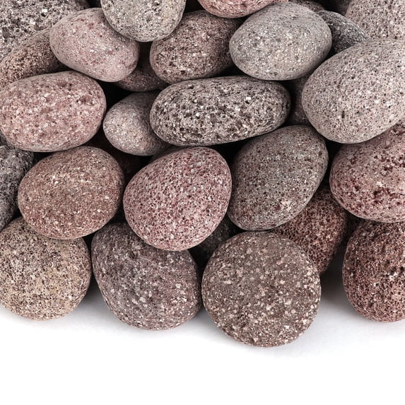 Blue Ridge Brand Red Lava Pebbles Decorative Stones, 10lb