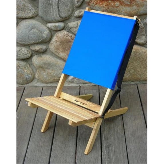 Blue Ridge Chair Works BRCH02WA Blue Ridge Chair - Atlantic Blue