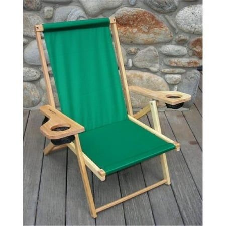 Blue Ridge Chair Works NFCH06WF Outer Banks Chair - Forest Green