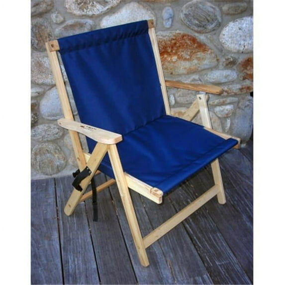 Blue Ridge Chair Works XLDC10WN XL Deck Chair - Navy
