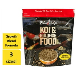 Blue Ridge Growth Formula Koi Goldfish Food Mini Fish Food Pellets 5 lb Walmart