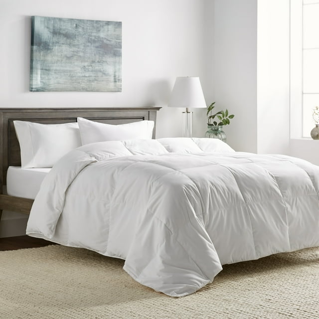Blue Ridge Home Fashions All Cotton Supreme Natural Down Fiber Blend