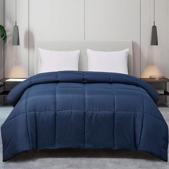 Blue Ridge Home Fashions Microfiber Down Alternative All Season Comforter-Hypoallergenic Polyester Fill