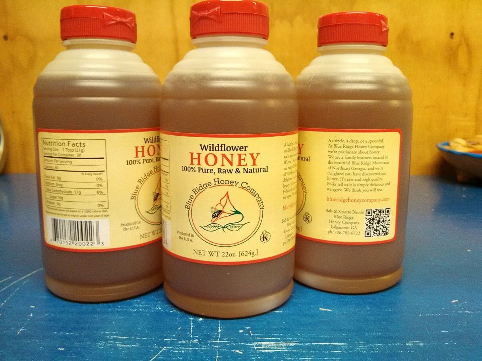 Blue Ridge Honey Co Honey Pint Walmart Business Supplies