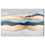 Blue Ridge I Canvas Blue Wall Art by Art Remedy, Gallery Wrapped, 15 x 10