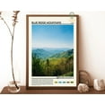 thumbnail image 1 of Blue Ridge Mountains Print, Blue Ridge Parkway Print, Blue Ridge Mountain Wall Art, Mountain Print, Mountain Home Decor, Mountain Art Print Wall Art, Modern Wall Decor, 8x12 UNFRAMED, 1 of 2