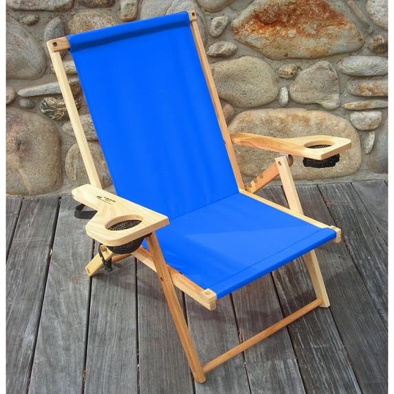 Blue Ridge Chair Works NFCH06WA Outer Banks Chair - Atlantic Blue