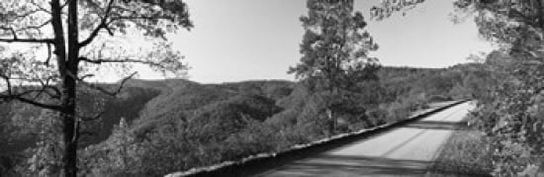 Blue Ridge Parkway North Carolina USA Canvas Art - Panoramic Images (36 x 12)