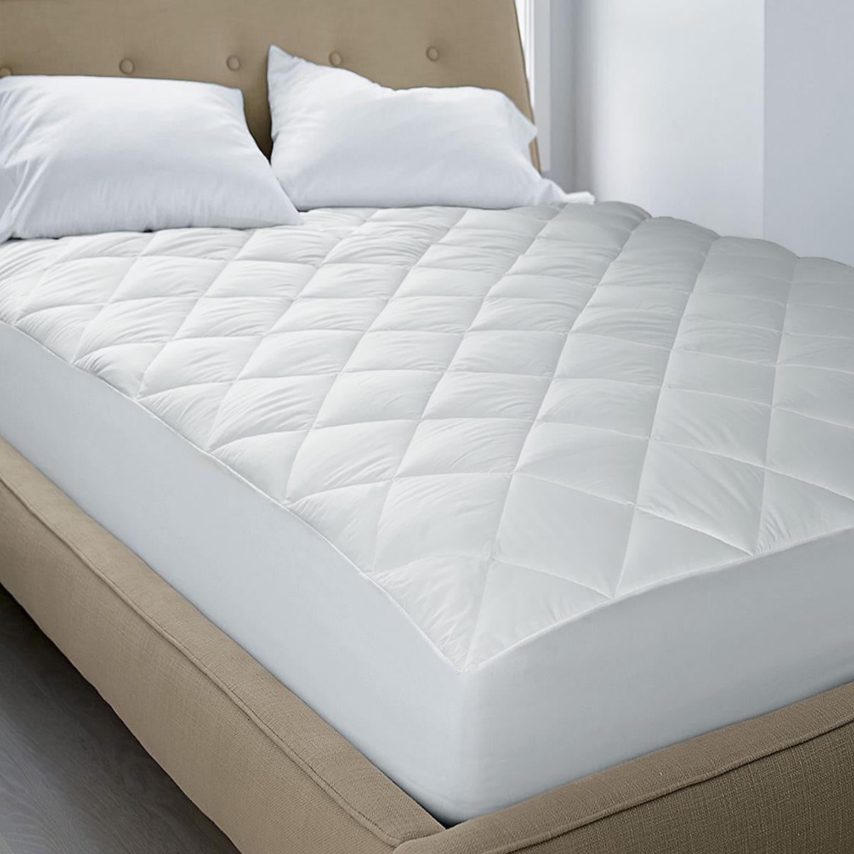 Blue Ridge Quite Cotton Waterproof Mattress Pad Twin
