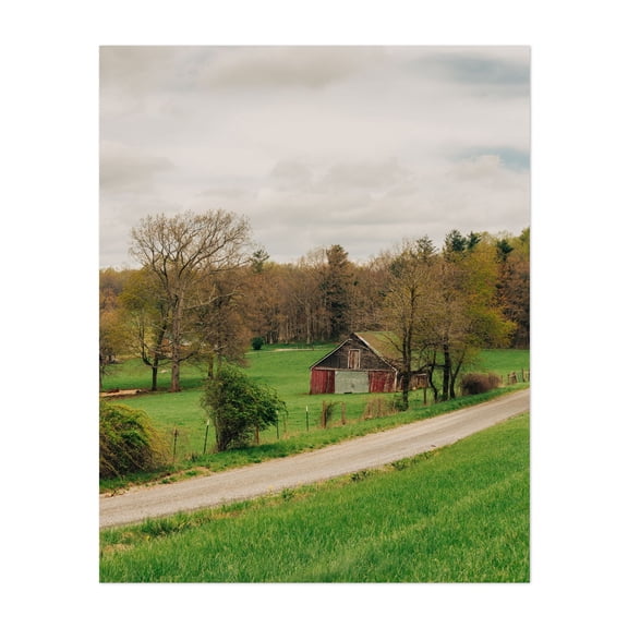 Blue Ridge Rural 03 - Fancy Gap Virginia Photography Unframed Wall Art Print 8 x 10 inches