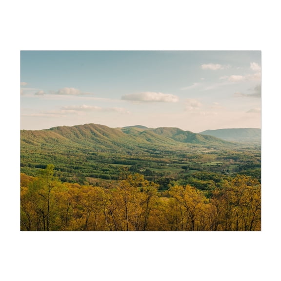 Blue Ridge Views 01 - Fancy Gap Virginia Photography Unframed Wall Art Print 30 x 40 inches