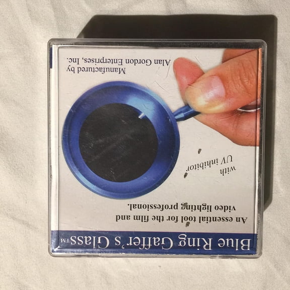 Blue Ring Gaffer's Glass