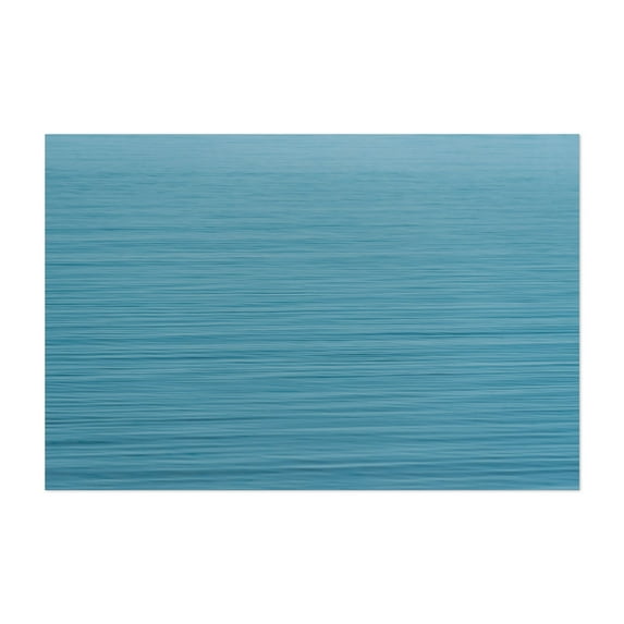 Blue Ripples - Photography Unframed Wall Art Print 16 x 24 inches