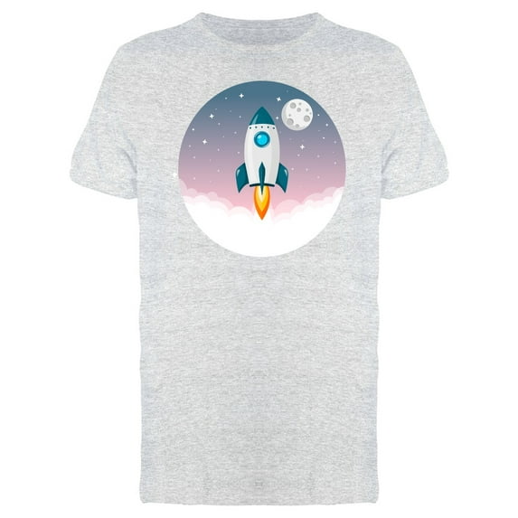 Blue Rocket At Dawn Tee Men's -Image by Shutterstock