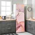 thumbnail image 1 of Blue Rose Fridge Door Cover Mural Waterproof PVC tic flowers Refrigerator Door Wrap Vinyl Wallpaper, 1 of 5